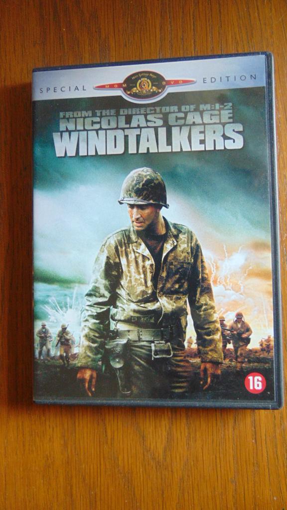 Windtalkers dvd zgan, Vanaf 16 jaar, Ophalen of Verzenden, Zo goed als nieuw
