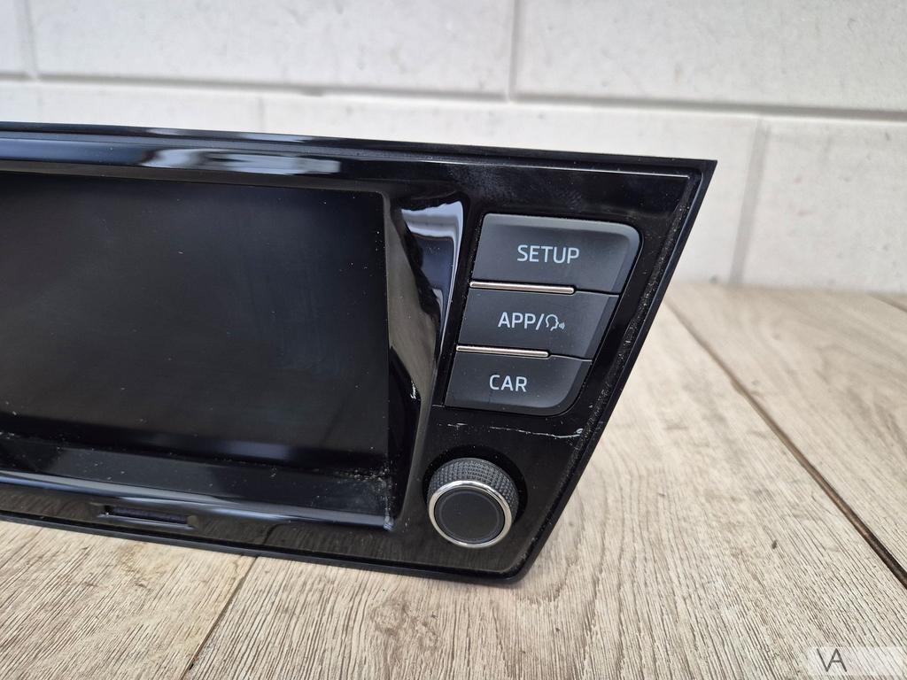 Skoda Fabia 3 2014 - 2022 radio navigatie display 6v0035869h, Auto-onderdelen, Gebruikt, -, -, Ophalen of Verzenden