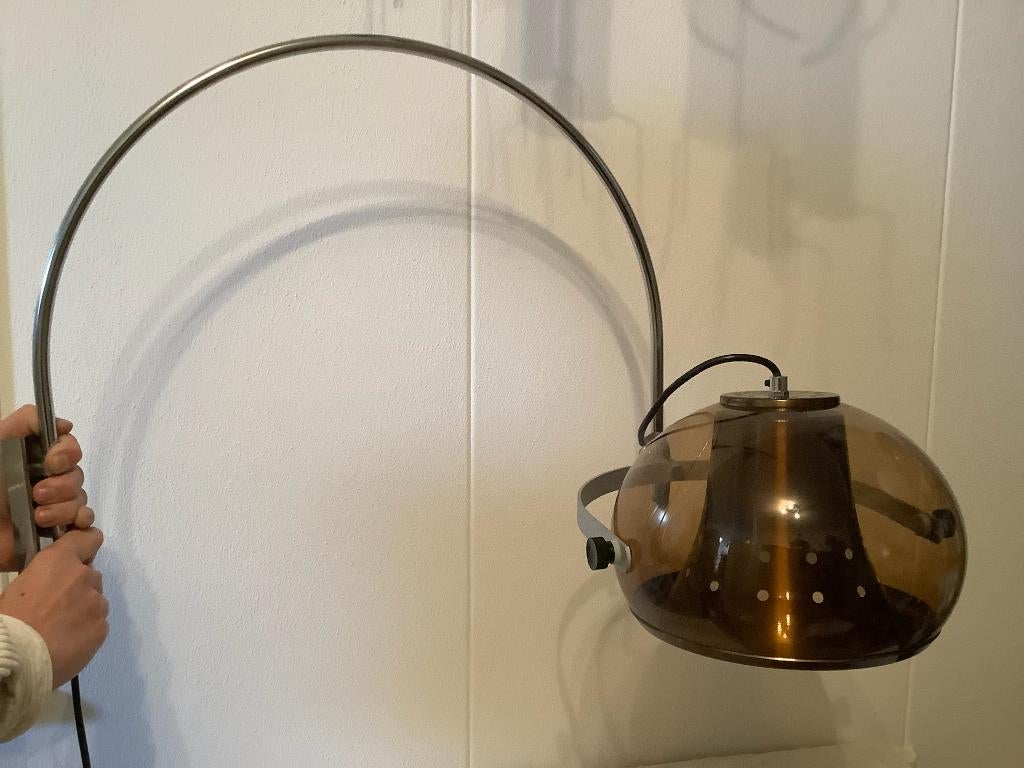 Dijkstra wandbooglamp globe wandlamp, Huis en Inrichting, Lampen | Wandlampen, Ophalen, Zo goed als nieuw