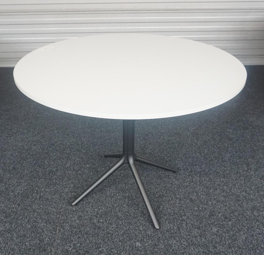 Ronde Vergadertafels| Wit | Ø 100 | 75 hoog | Eettafels, Gebruikt, 50 tot 100 cm, -, -