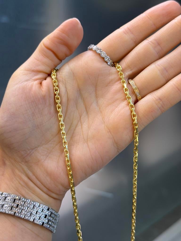 14KT Goud - 30.3 Gram - Ketting - ANKER, Sieraden, Tassen en Uiterlijk, Kettingen, Ophalen, Nieuw, Goud