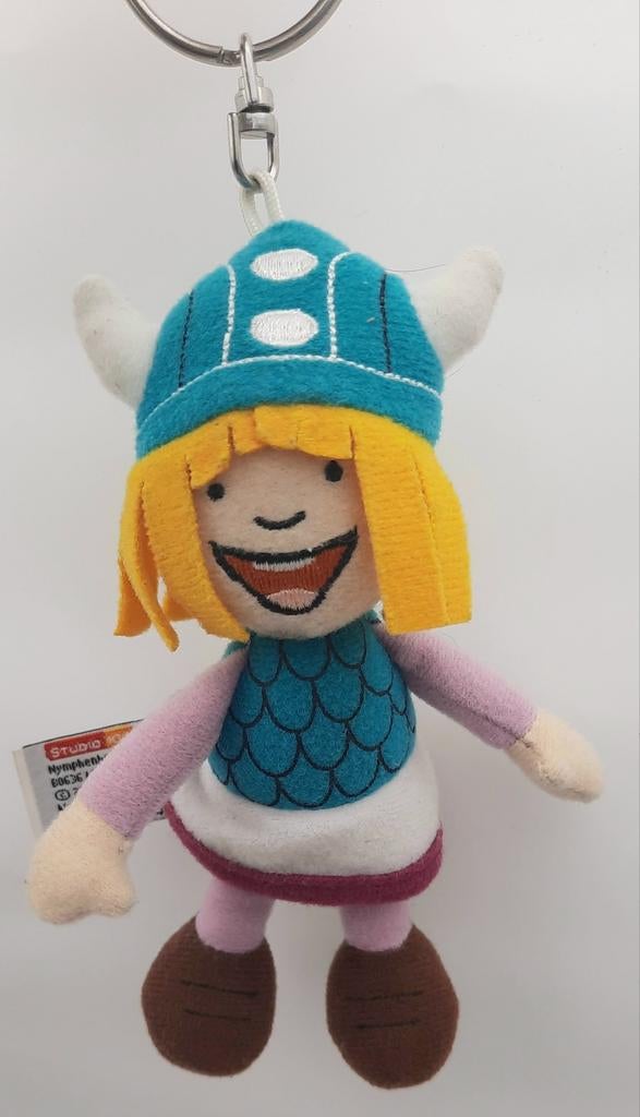 Studio 100 Wickie de Viking sleutelhanger, Verzamelen, Sleutelhangers, Zo goed als nieuw, Knuffel of Figuurtje, Ophalen of Verzenden