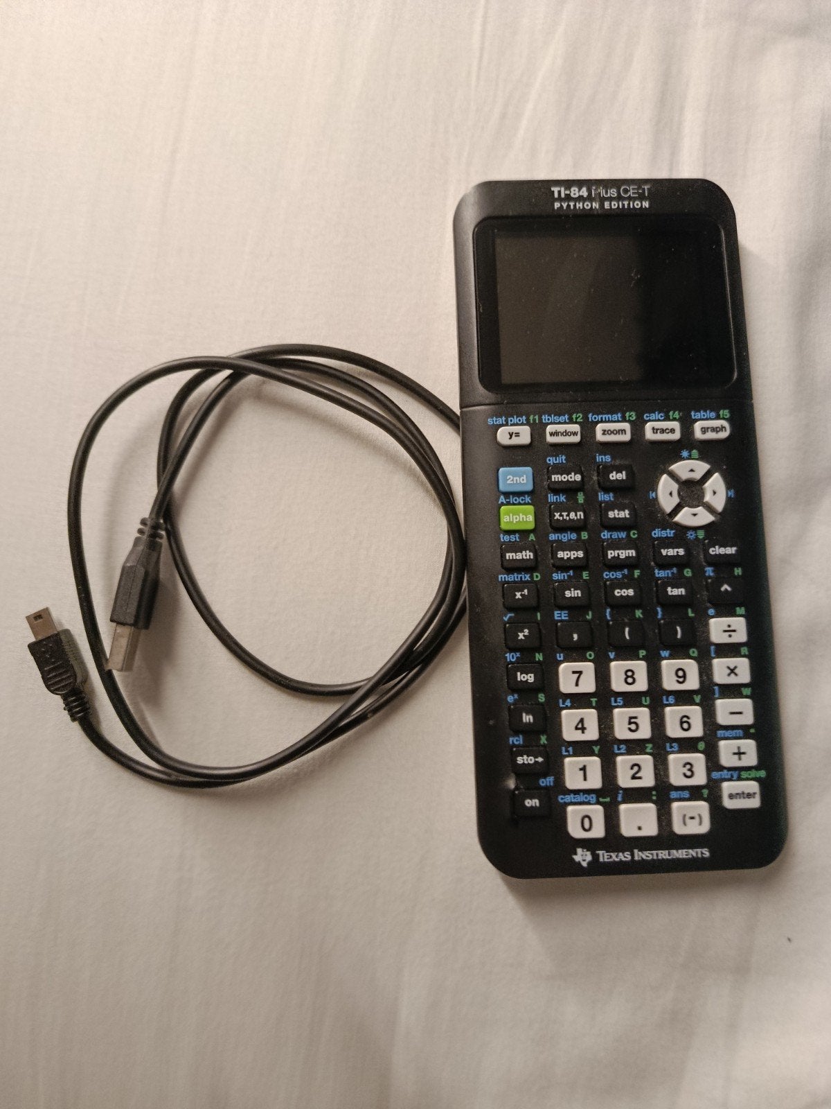 Texas instruments TI-84 Grafische rekenmachine python editie, Diversen, Ophalen of Verzenden, Gebruikt