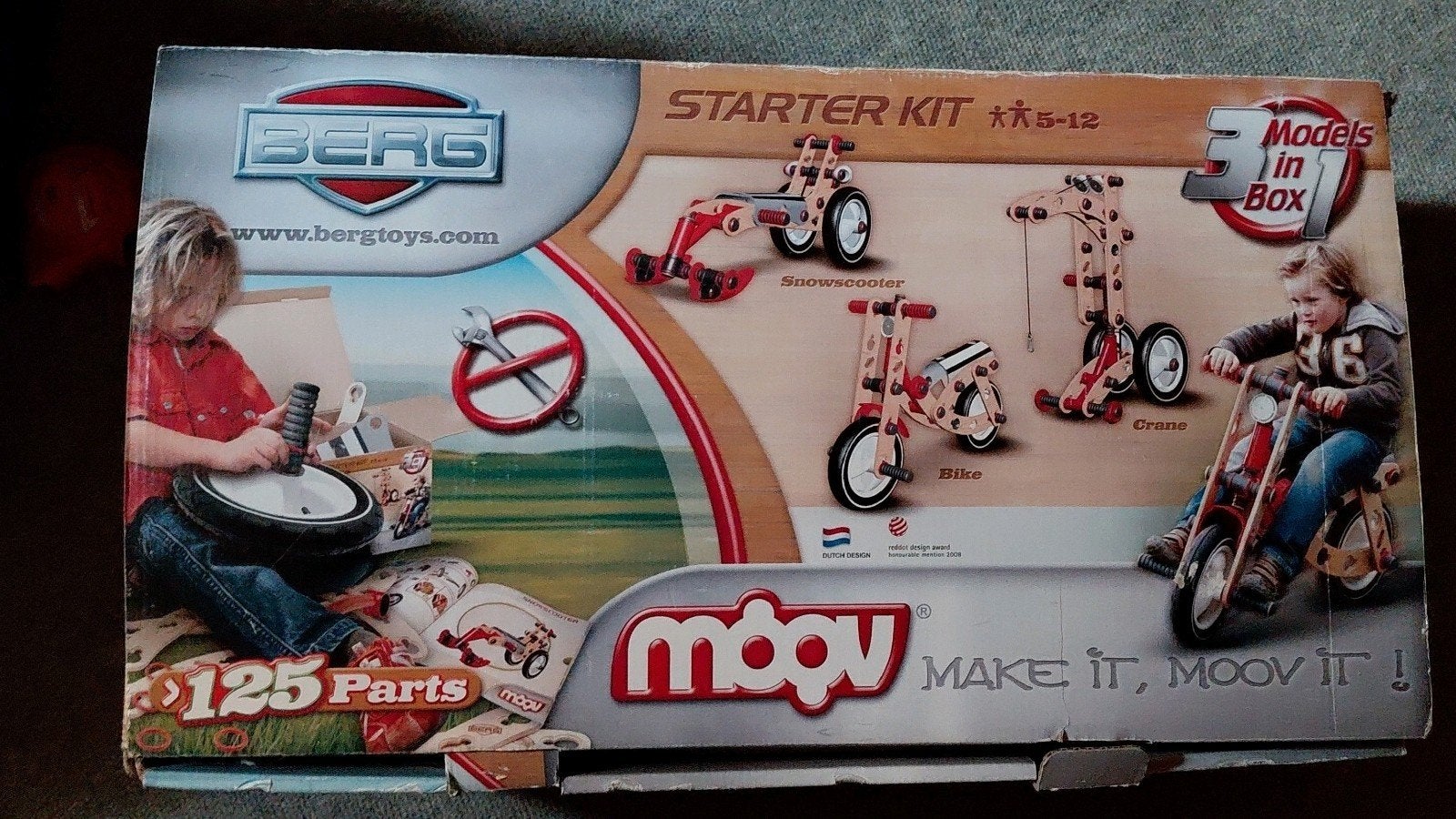 BERG Moov Starter Kit - Complete Set, Ophalen, Zo goed als nieuw, Overige merken