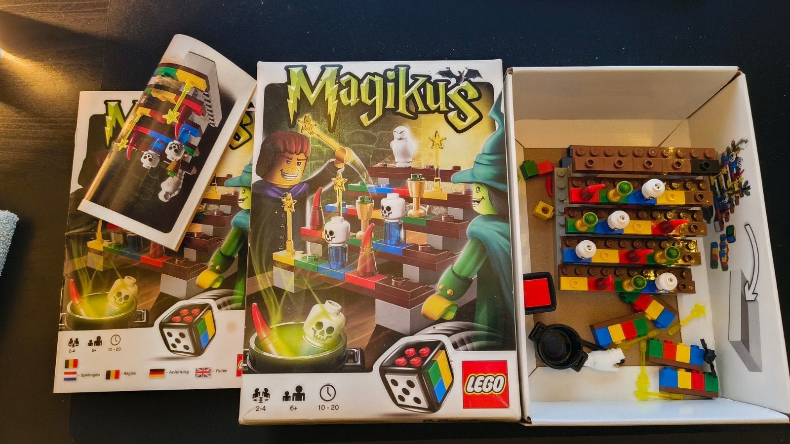 LEGO Magikus bordspel - Compleet en in goede staat, Drie of vier spelers, Ophalen, Zo goed als nieuw, LEGO