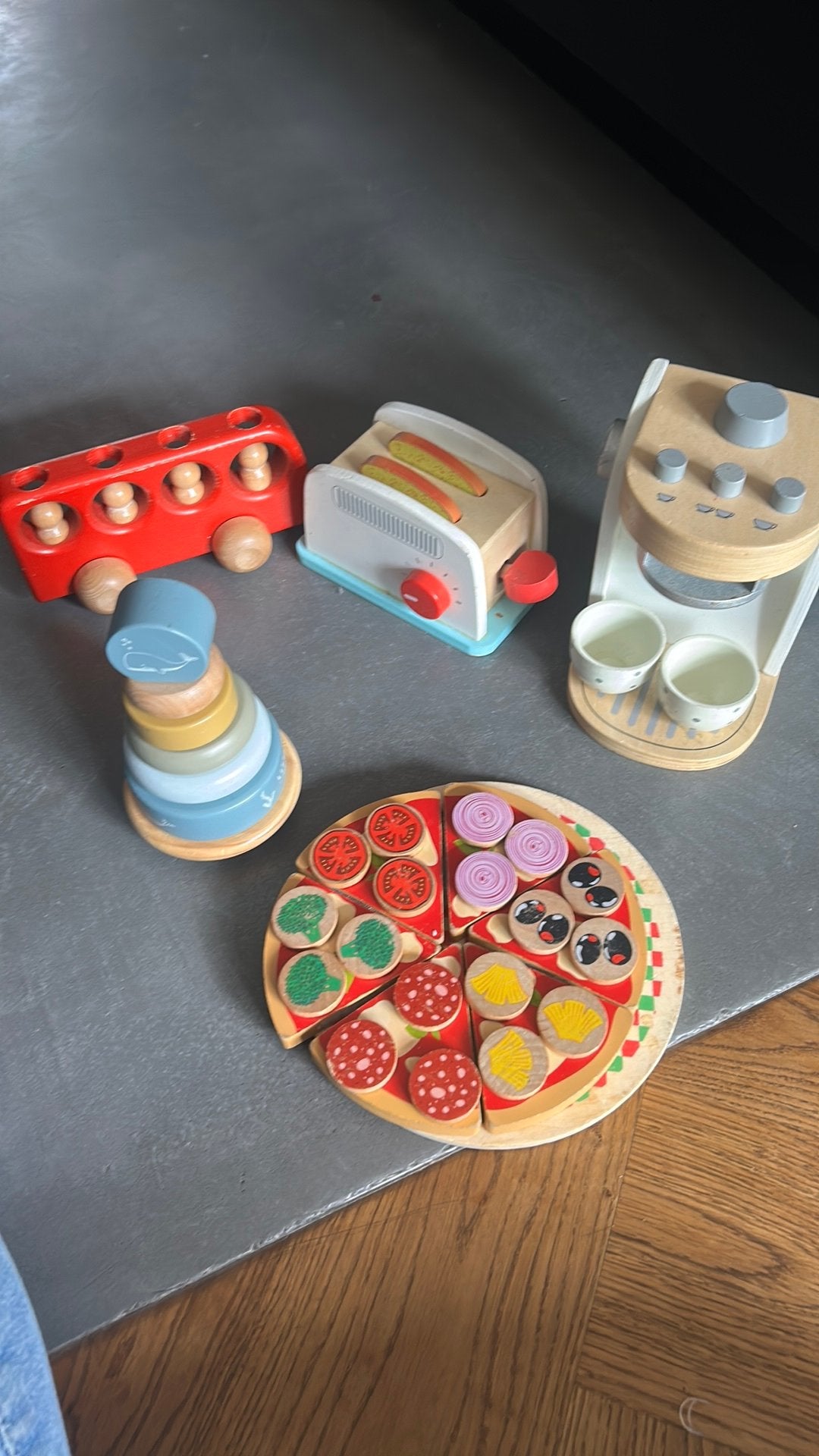 Houten speelgoed, Kinderen en Baby's, Speelgoed | Houten speelgoed, Ophalen, Gebruikt, Meubelstuk of Keukentje