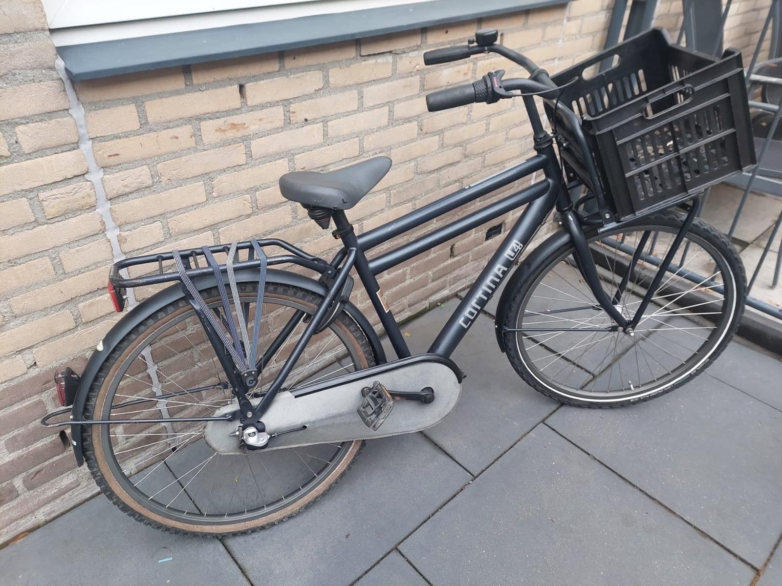 Cortina U4 transport jongens  fiets te Koop, Fietsen en Brommers, 26 inch of meer, Terugtraprem, Cortina U4 transportfiets, Versnellingen