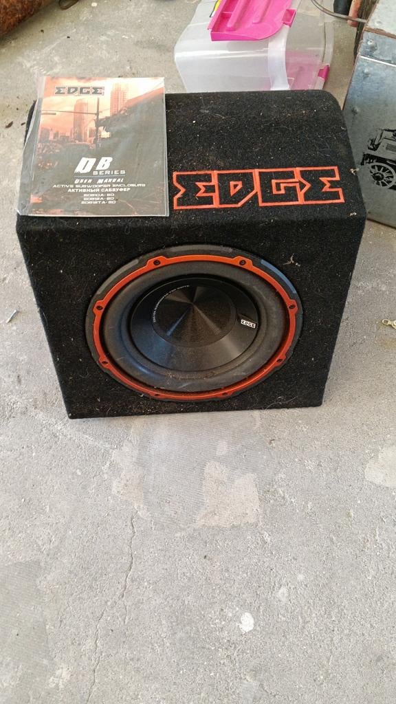 Edge actieve subwoofer, Auto diversen, Autospeakers, Ophalen