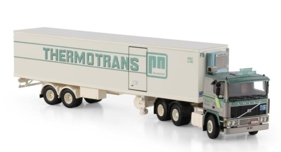 WSI VOLVO F10 + KOELTRAILER - P NYHOLM, Hobby en Vrije tijd, Modelauto's | 1:50, Wsi, ., Nieuw, Ophalen of Verzenden