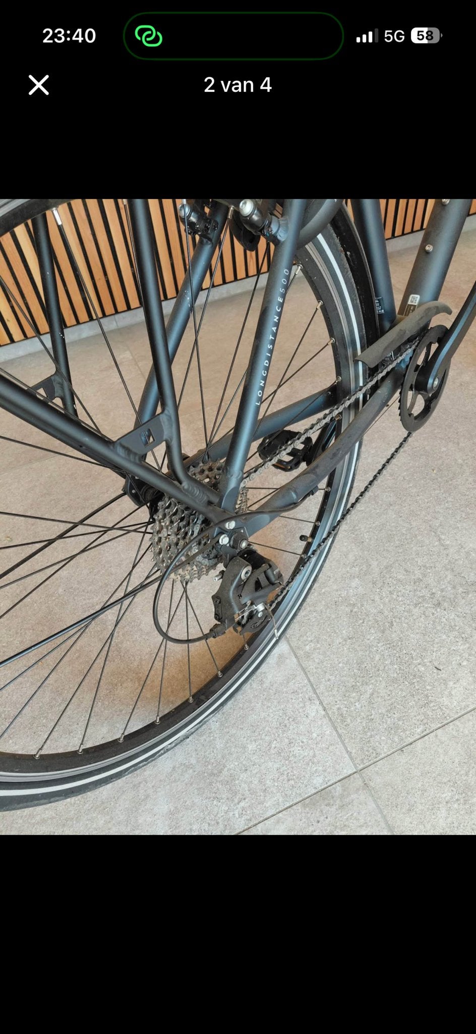 Zgan  Decathlon elops 500 L , 9 versnellingen, Velgrem, Versnellingen, Zo goed als nieuw, Ophalen