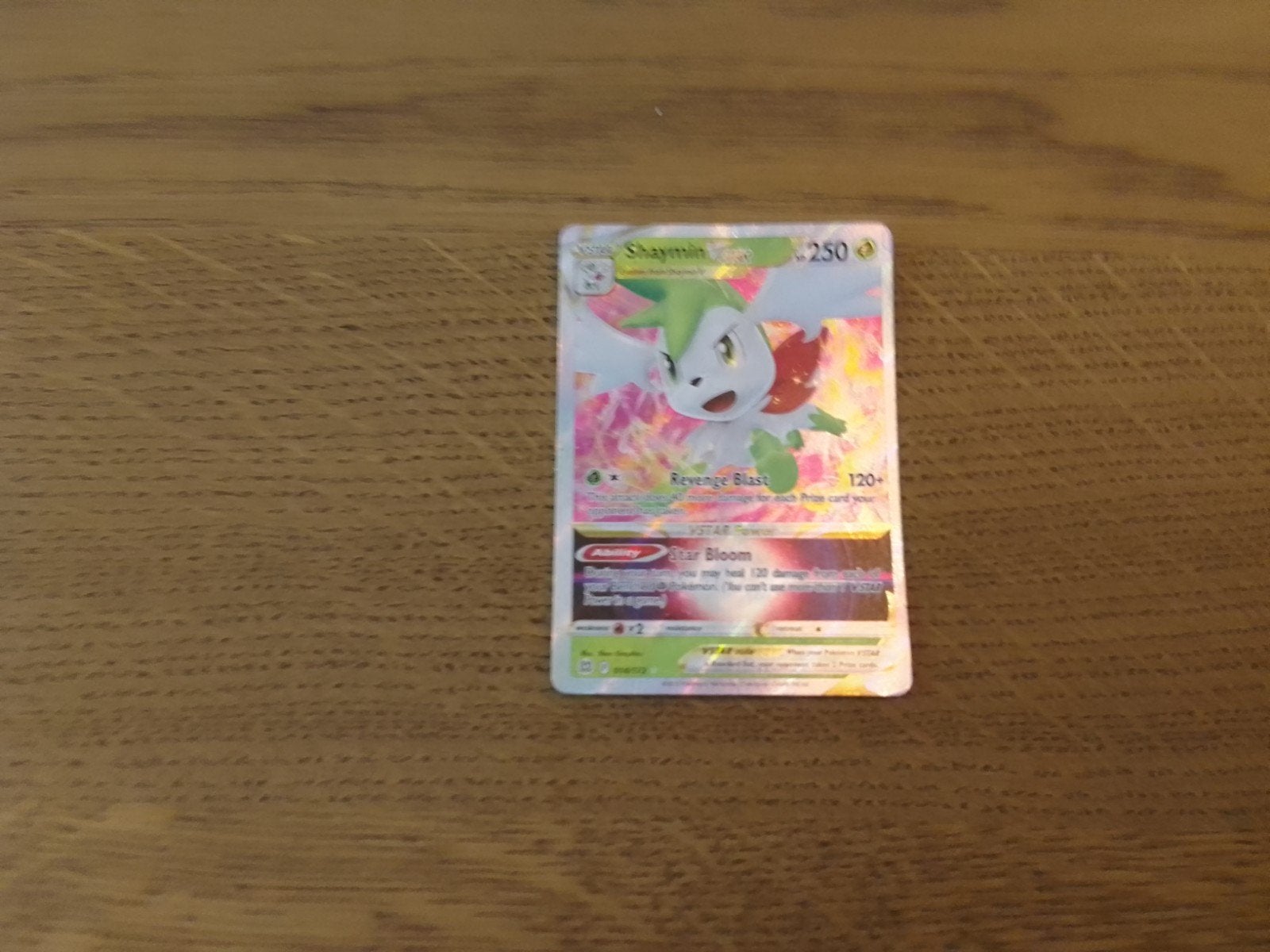 Shaymin VSTAR Pokémon kaart - Zo goed als nieuw, Ophalen of Verzenden, Zo goed als nieuw, Losse kaart