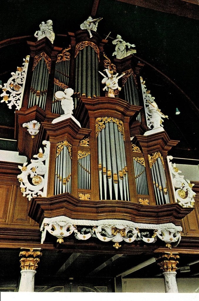 Sloten, interieur Herv. Kerk, Ophalen of Verzenden, Ongelopen, Friesland