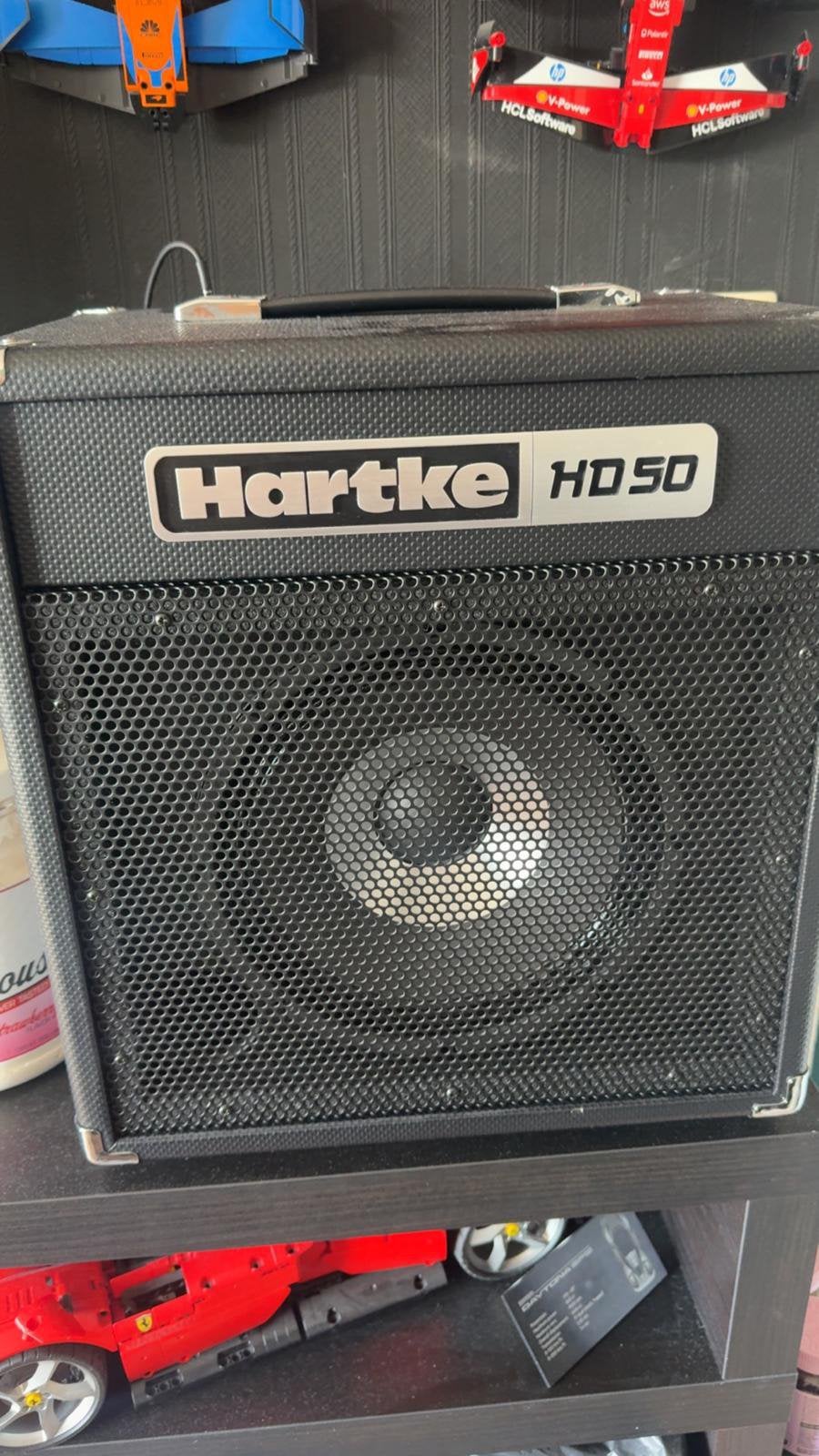 Hartke HD50 bass versterker, Ophalen, Zo goed als nieuw, Minder dan 50 watt
