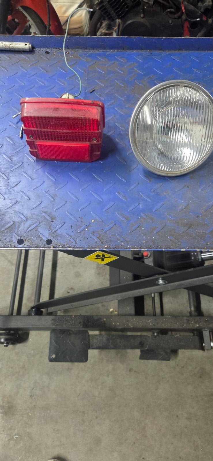 setje stanley orginele verlichting Honda mb Honda mt, Ophalen of Verzenden, Gebruikt, Overige typen, Overige merken
