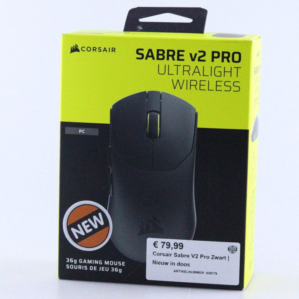Corsair Sabre V2 Pro Zwart | Nieuw in doos, Corsair, Nieuw, Support@Corsair.com, Corsair GmbH
Landshuter Allee 10
80637 Munich
Germany