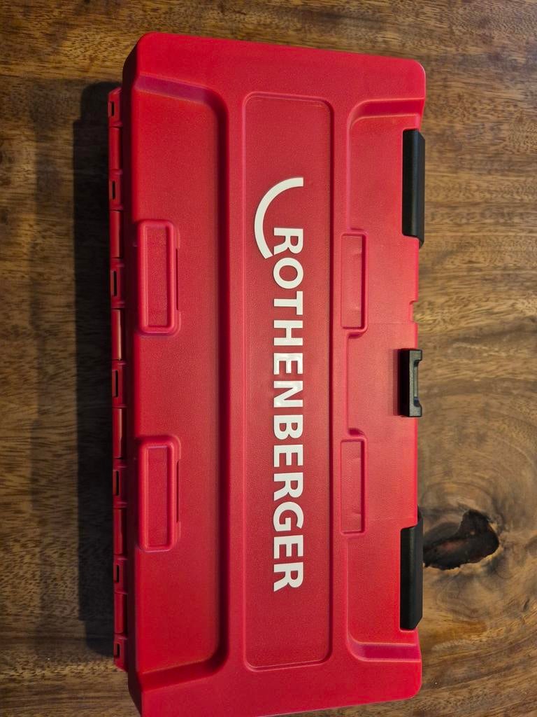 Rothenberger persbekken set U16, U20, U25, U32, Doe-het-zelf en Verbouw, Gereedschap | Handgereedschap, Ophalen of Verzenden, Nieuw