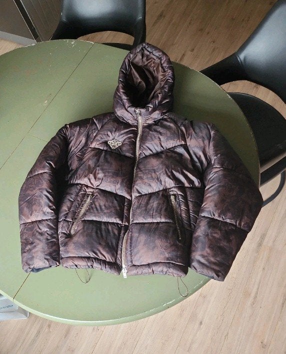 Black Bananas winterjas maat S, Kleding | Heren, Bruin, Ophalen of Verzenden, Black Bananas, Gedragen