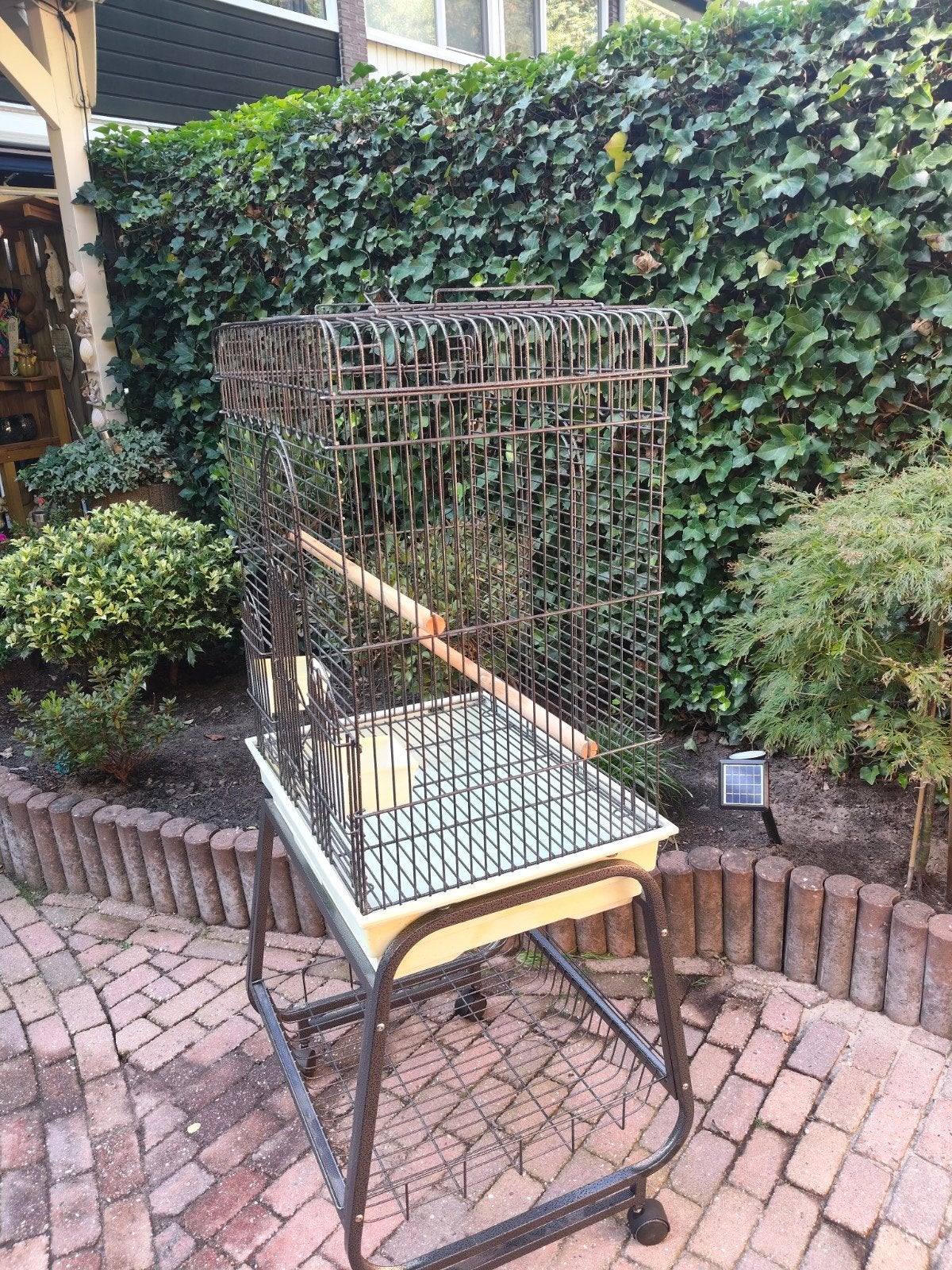Strong vogelkooi, Ophalen, Zo goed als nieuw, Metaal, Vogelkooi