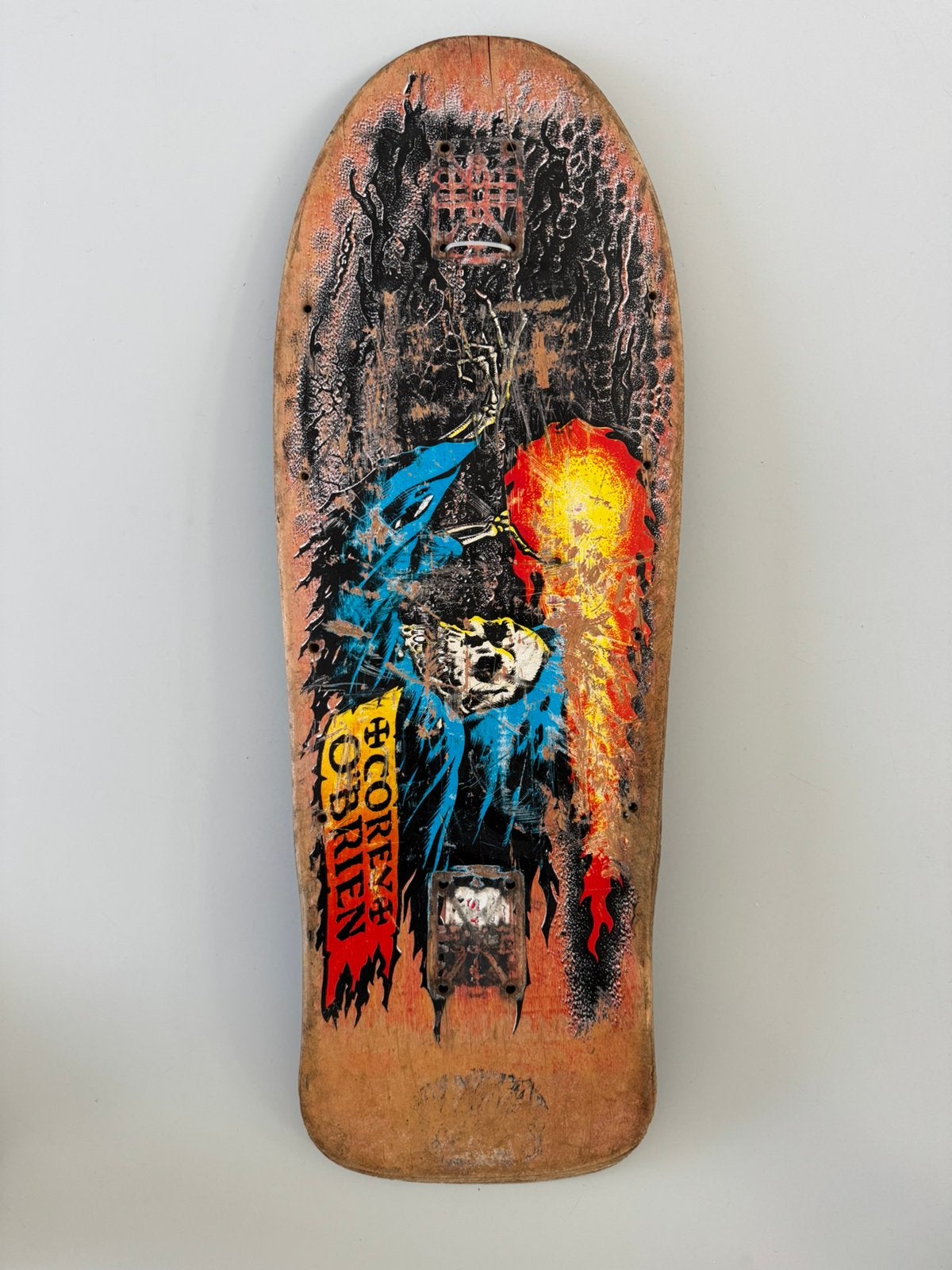Santa Cruz Corey O’brien Reaper OG, Sport en Fitness, Skateboarden, Ophalen of Verzenden, Gebruikt, Skateboard