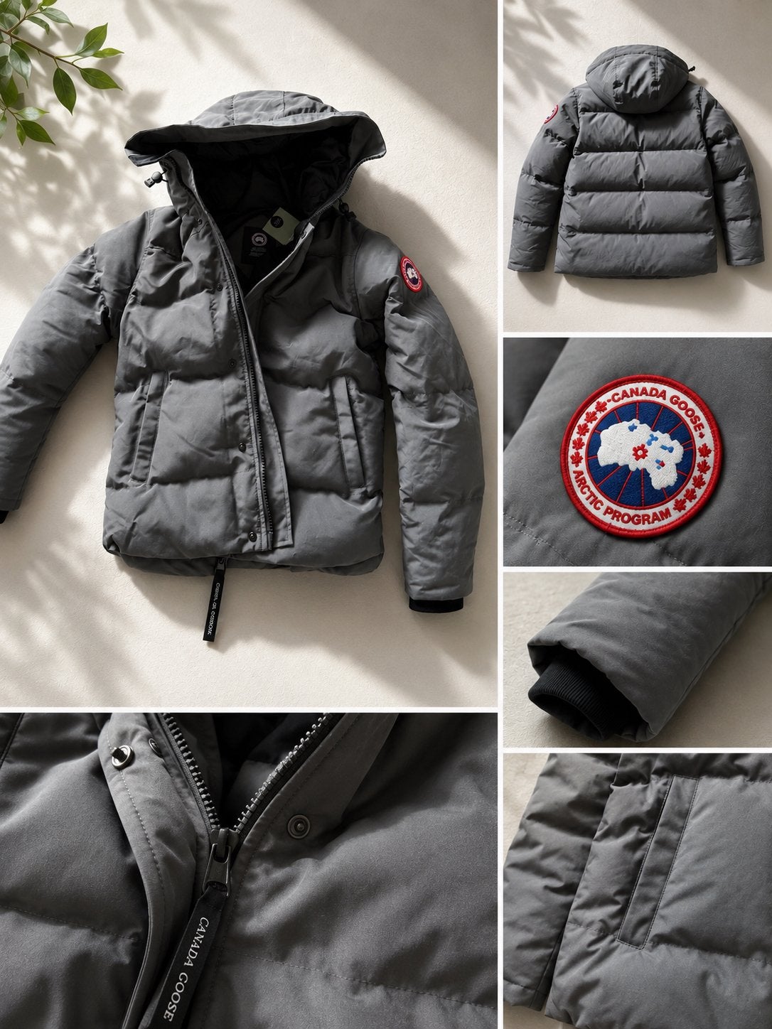 Canada goose jas, Kleding | Heren, Jassen | Winter, Ophalen of Verzenden, Nieuw, Maat 52/54 (L), Grijs