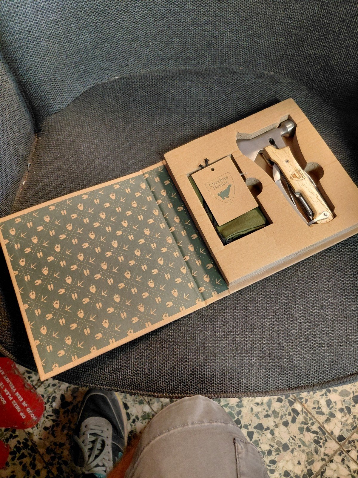 Orrefors Hunting Multitool Bijl Hamer Mes, Ophalen, Nieuw, Multitool, Overige merken