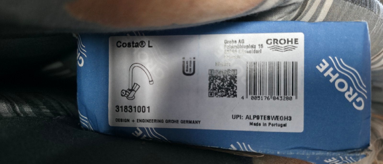 Grohe Costa L Kraan 31831001 - Nieuw in doos 4x, Ophalen of Verzenden, Nieuw, Chroom, Kraan