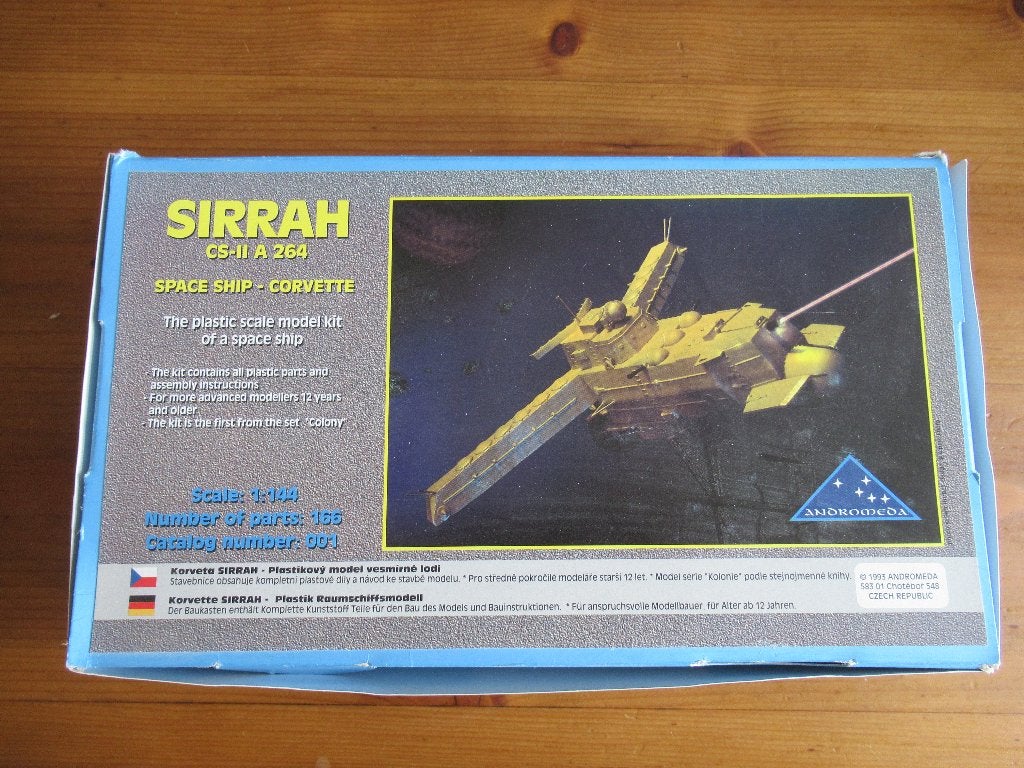Sirrah CS-II A264 (Andromeda 1/144), Ophalen of Verzenden, Nieuw, 1:144 of kleiner