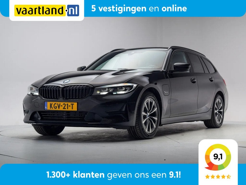 BMW 3 Serie Touring 320e High Executive Sport Aut. [ Leder S, Auto's, BMW, Bedrijf, Te koop, 3-Serie, ABS, Achteruitrijcamera