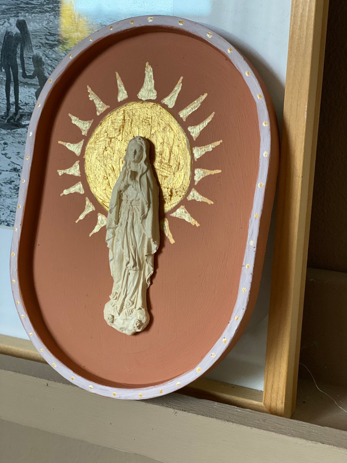 Boho Maria met zon muurdecoratie, Ophalen of Verzenden, Nieuw