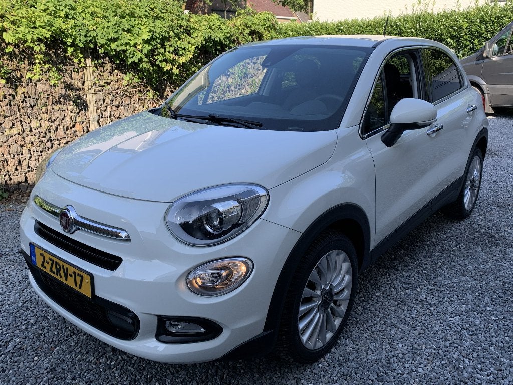 Fiat 500X 1.4 T Lounge bj 2015 Wit, Auto's, Voorwielaandrijving, 4 cilinders, Wit, Origineel Nederlands