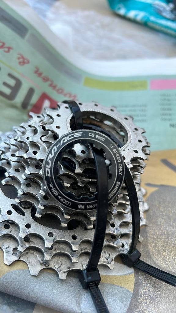 Dura Ace 11 speed cassette. zie foto's voor vertanding, Fietsen en Brommers, Fietsonderdelen, Ophalen of Verzenden, Gebruikt
