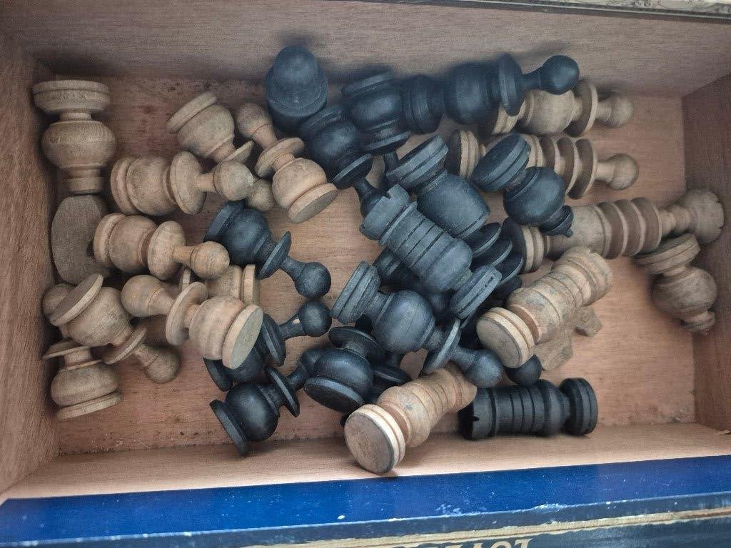 SCHAAKSTENEN, Hobby en Vrije tijd, Ophalen of Verzenden, Gebruikt