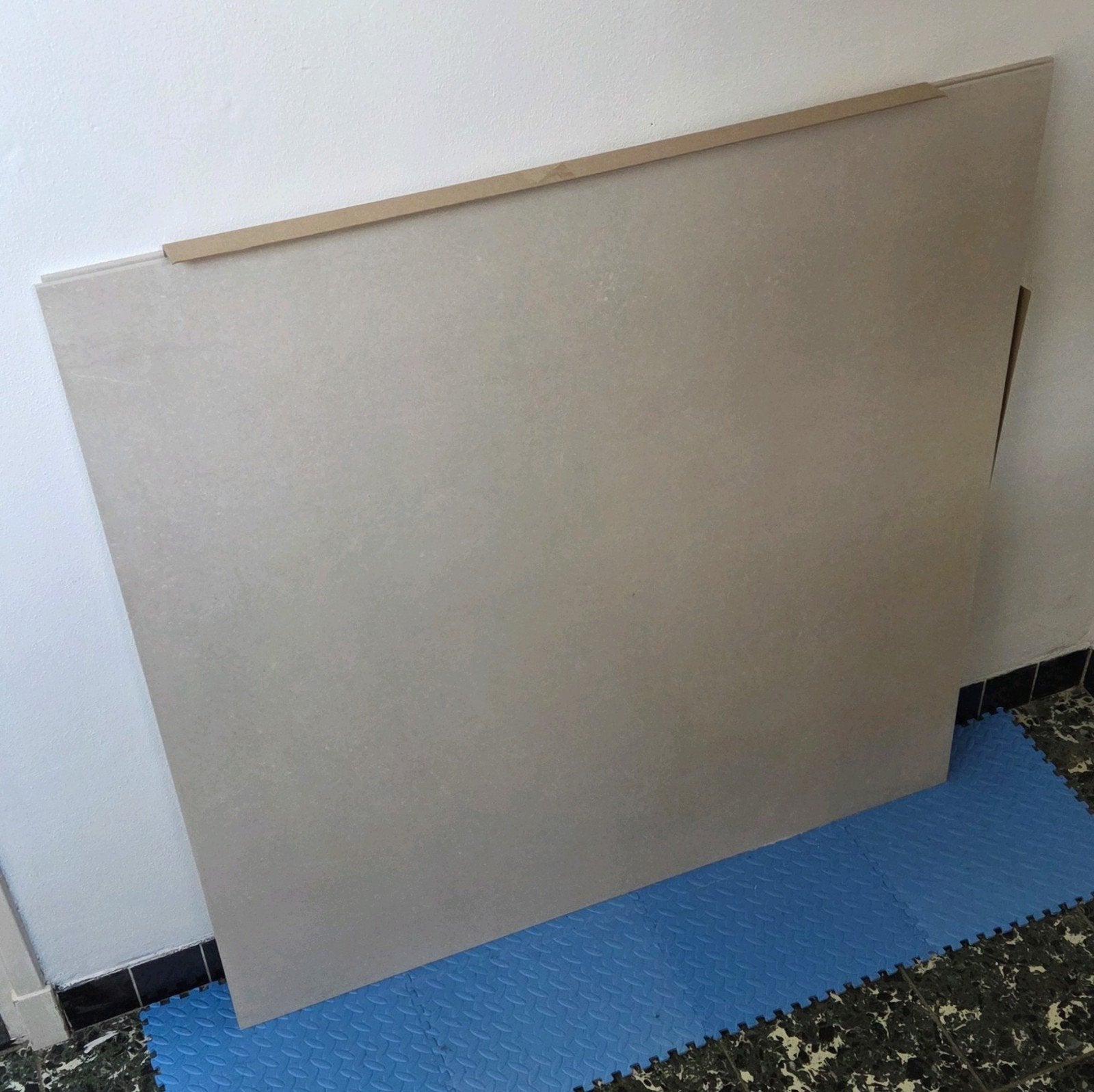 2x Vloer/Wandtegel 120x120 cm voor toilet/inbouwreservoir, Ophalen, 60 cm of meer, Nieuw, Minder dan 5 m²