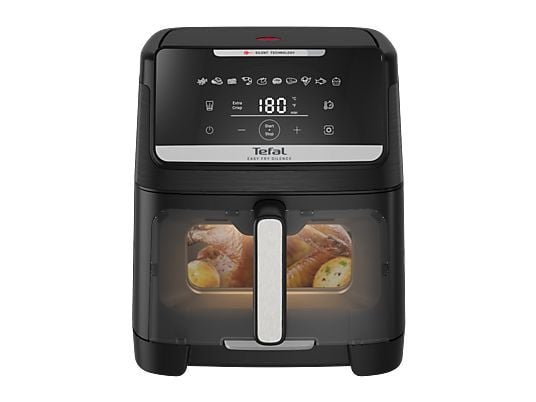 TEFAL EY8468 EASY FRY SILENCE XXL - Airfryer - 1800 W, Ophalen of Verzenden, Nieuw, Airfryer XXL, 1500 gram of meer