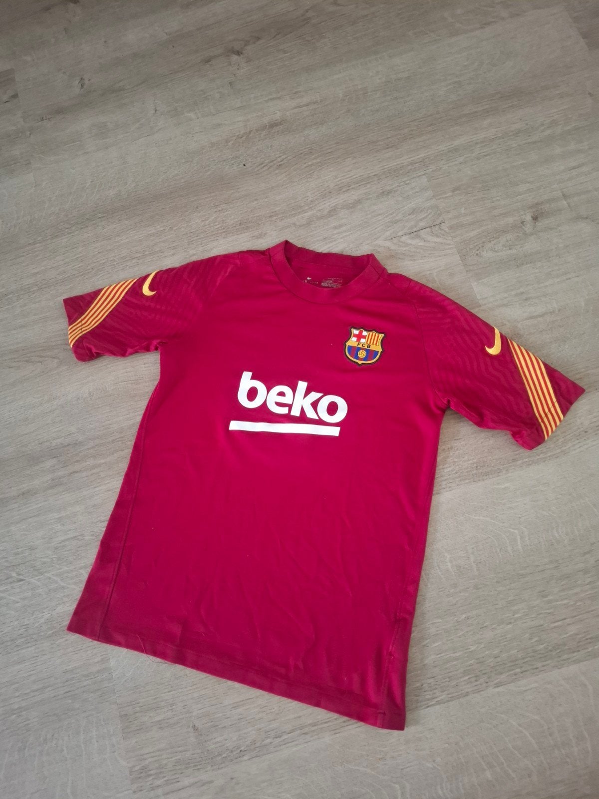 Origineel Nike FC Barcelona voetbalshirt, Nike, Overige maten, Ophalen of Verzenden, Zo goed als nieuw