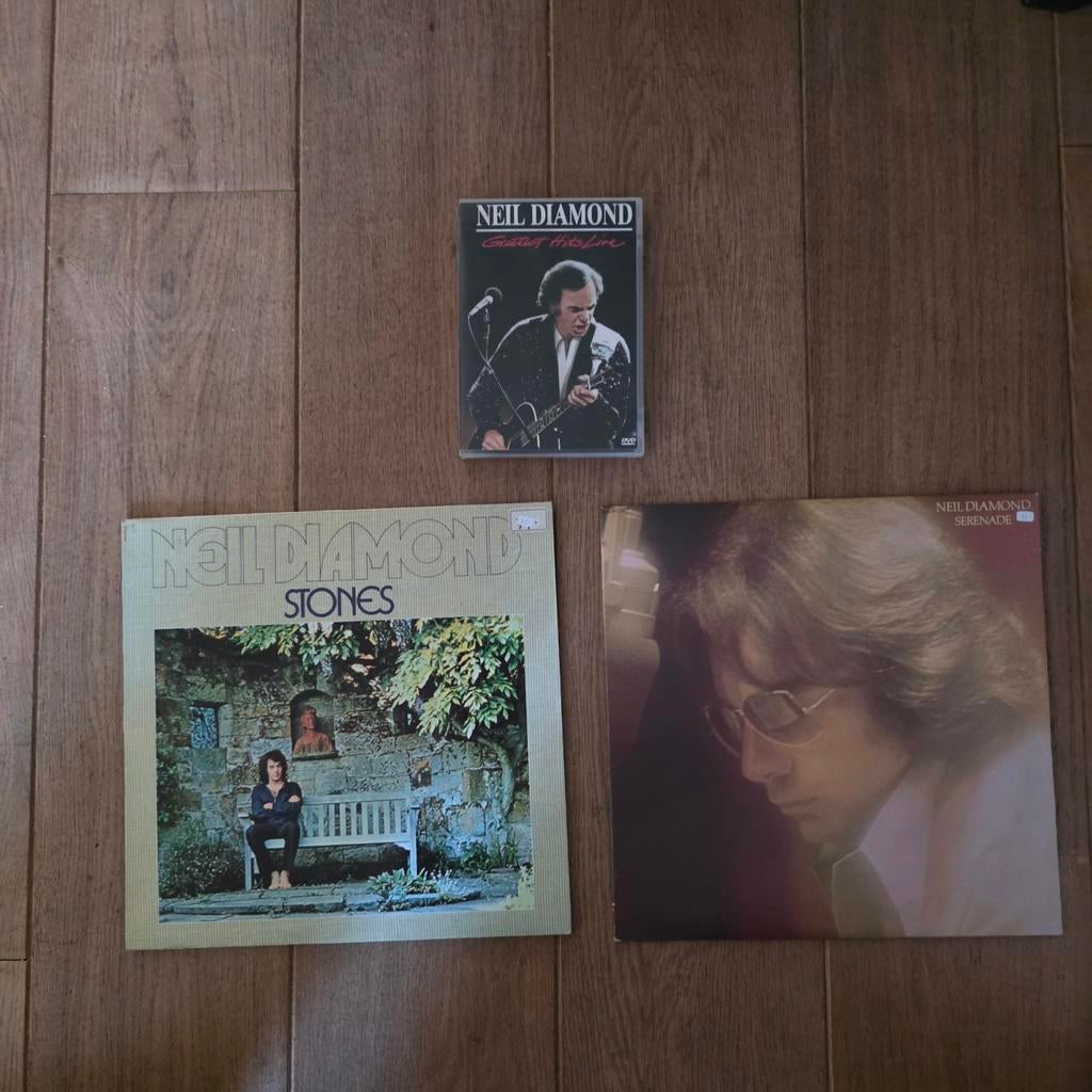 Neil Diamond LP's en DVD - Stones, Serenade, Ophalen of Verzenden, 1970 - 1979, Gebruikt, 12 inch