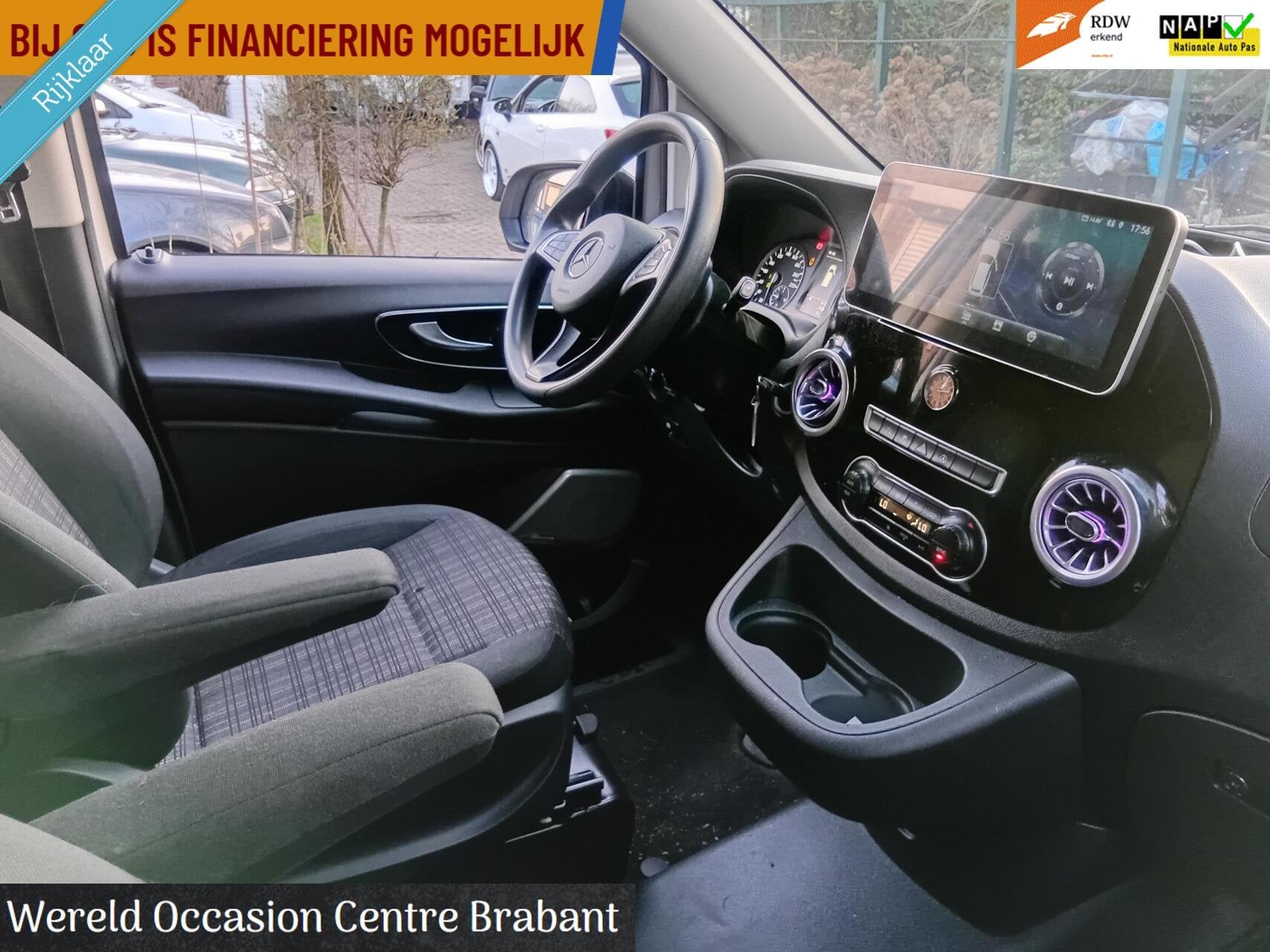 Mercedes Vito Bestel 114 CDI Lang automaat Comfort 215pk, Auto's, Bestelauto's, Automaat, 136 pk, Gebruikt, Euro 6