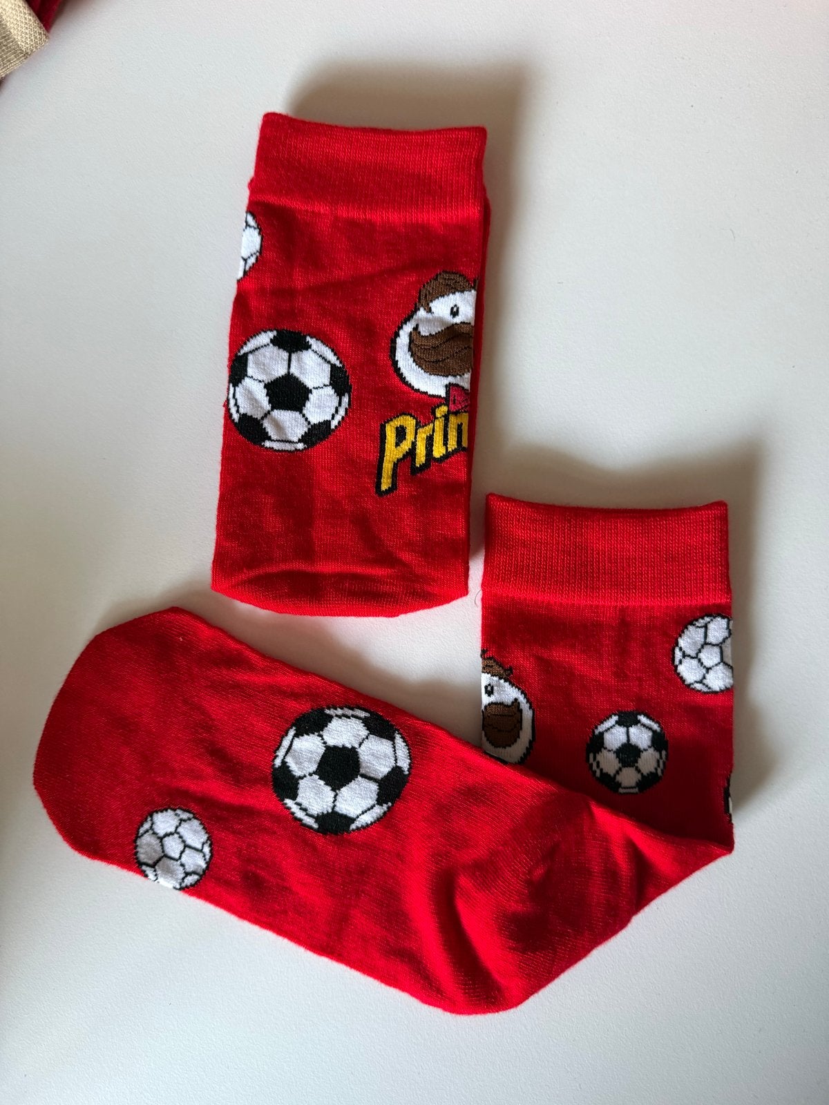 Pringles Voetbal Sokken - Rood, Ophalen of Verzenden, Nieuw, Overige maten, Overige kleuren
