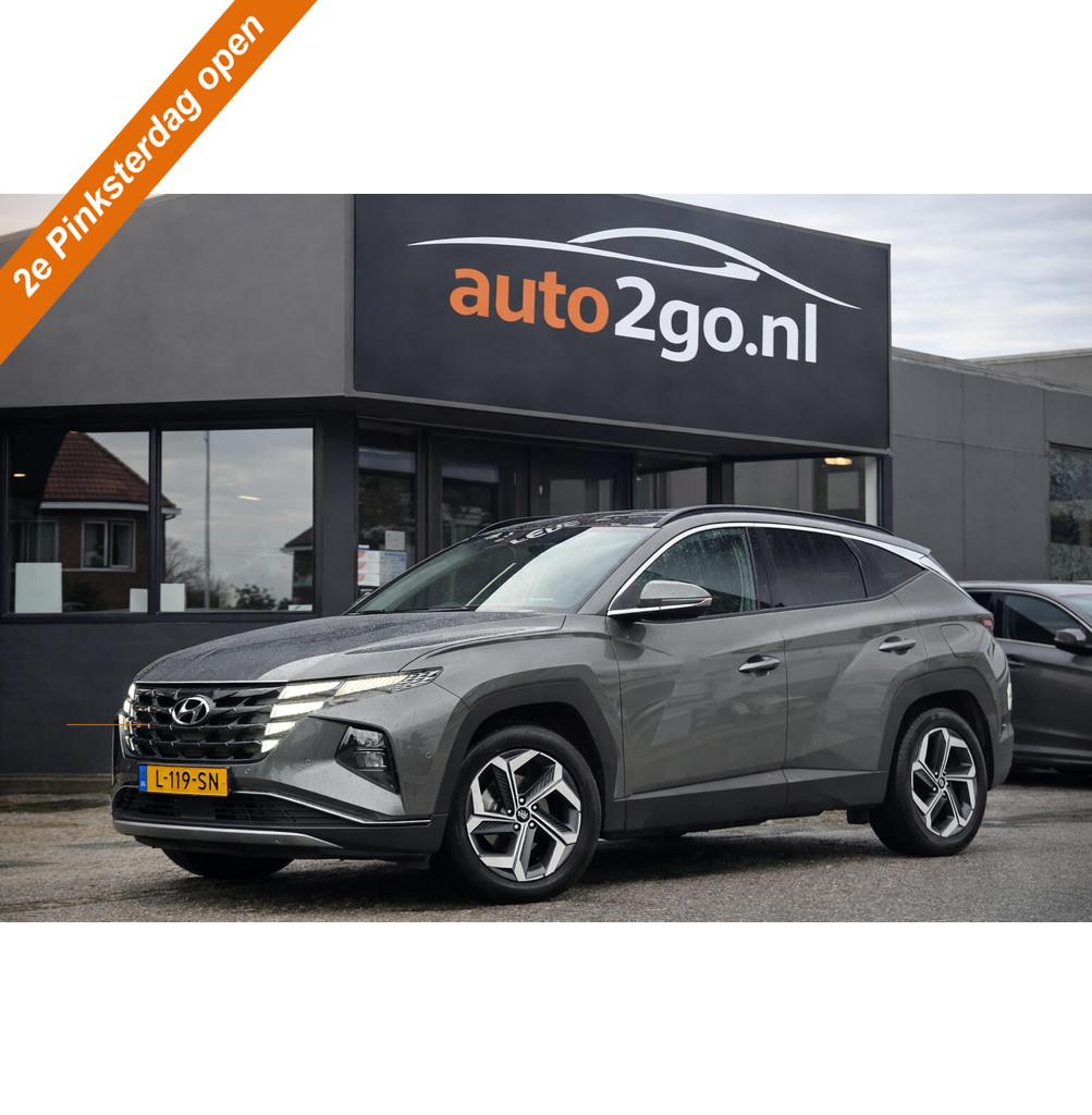Hyundai Tucson 1.6 T-GDI 4WD PHEV AUT6 PREMIUM-SKY LEDER PAN, Auto's, Hyundai, Automaat, 1350 kg, Gebruikt, 4 cilinders