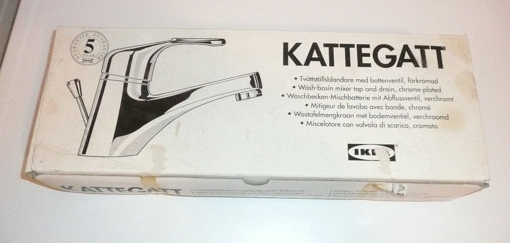 Wastafelmengkraan type kattegatt van Ikea, Ophalen, Nieuw, Kraan