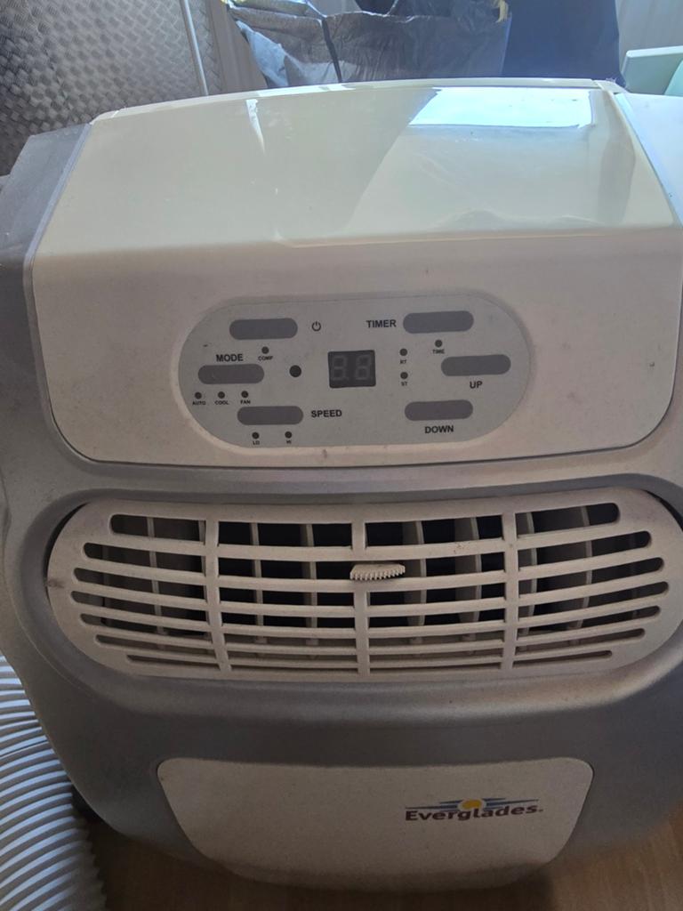Everglades Mobiele Airco - Koel en Comfortabel, Witgoed en Apparatuur, Airco's, Gebruikt, Minder dan 60 m³, Timer, 3 snelheden of meer