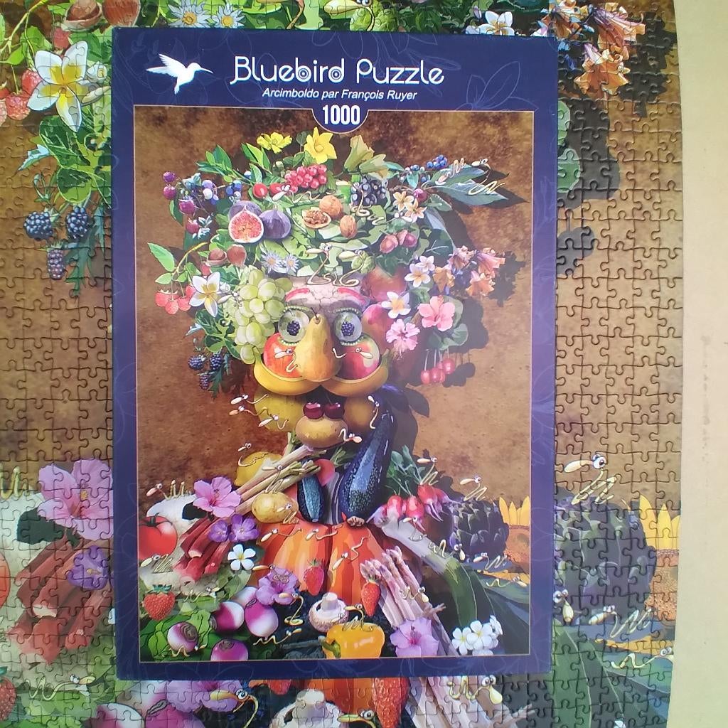 Bluebird puzzel, Ophalen of Verzenden, 500 t/m 1500 stukjes, Zo goed als nieuw, Legpuzzel