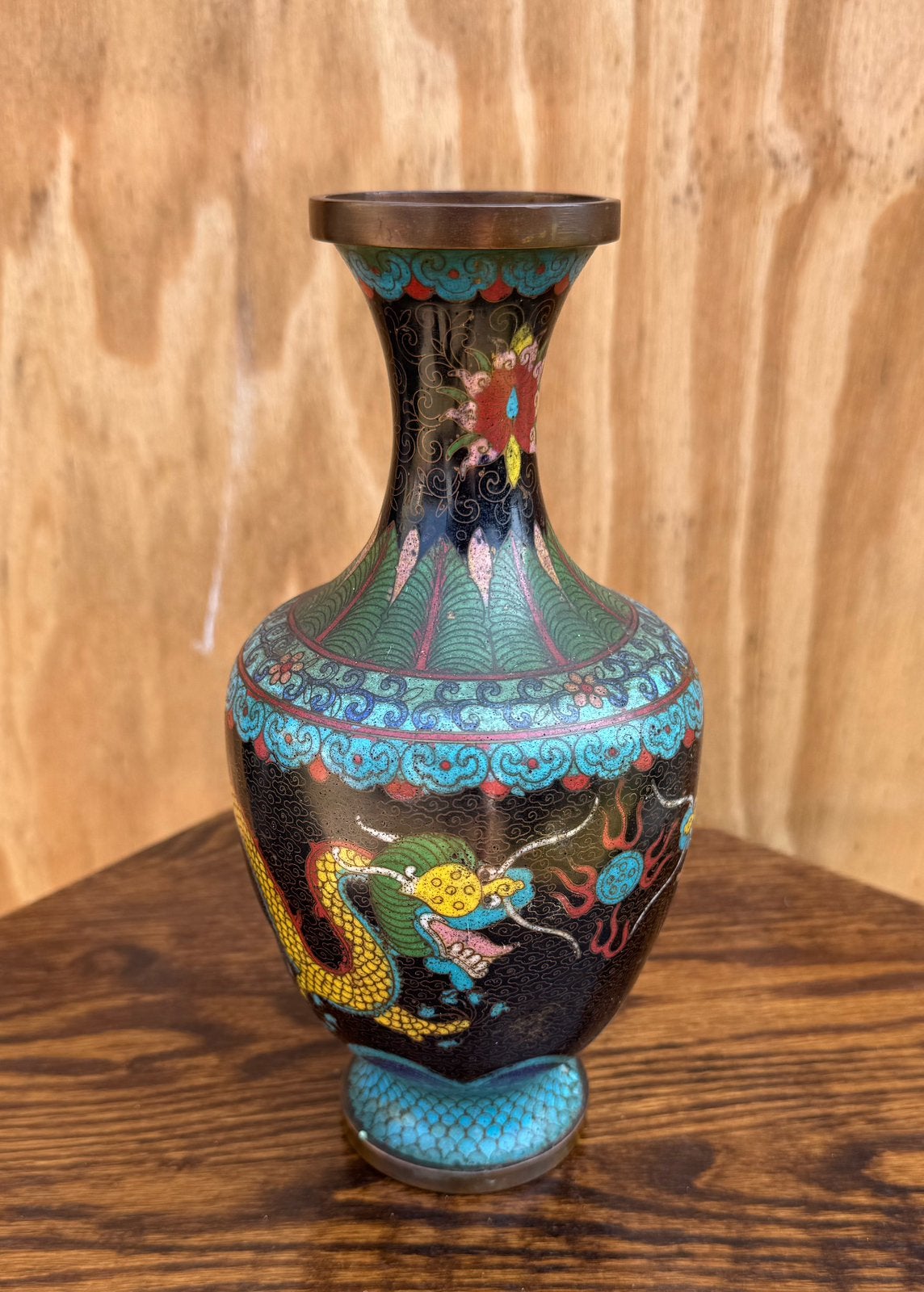 Cloisonne vaas, Ophalen of Verzenden
