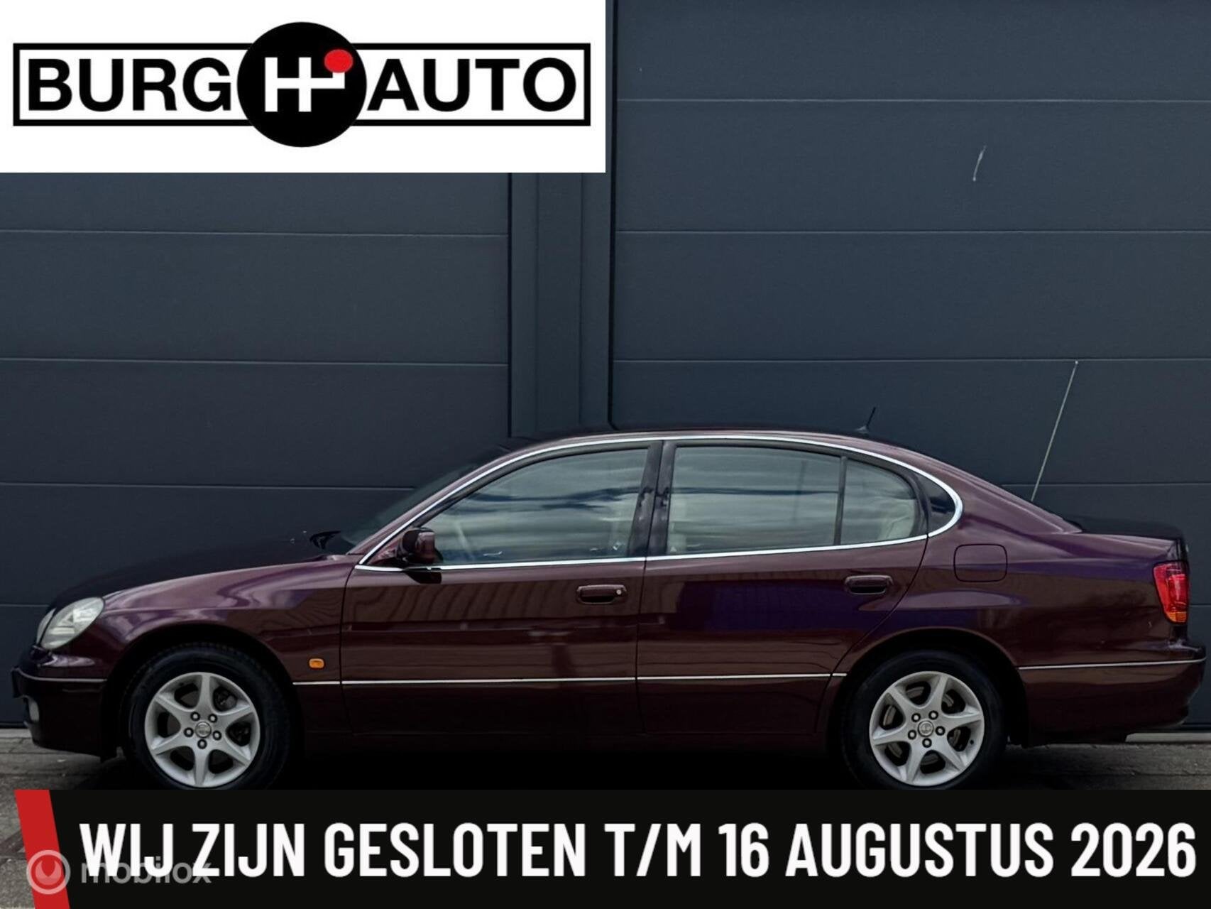 Lexus GS 300 Executive - AUTOMAAT - LEDER - CRUISE CONTROL -, Auto's, Automaat, Achterwielaandrijving, Gebruikt, Beige