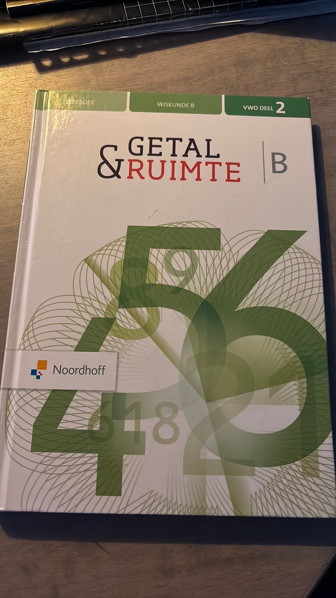 Getal&Ruimte wiskunde B VWO Deel 2 12e editie, Boeken, Schoolboeken, Ophalen of Verzenden, Zo goed als nieuw, VWO