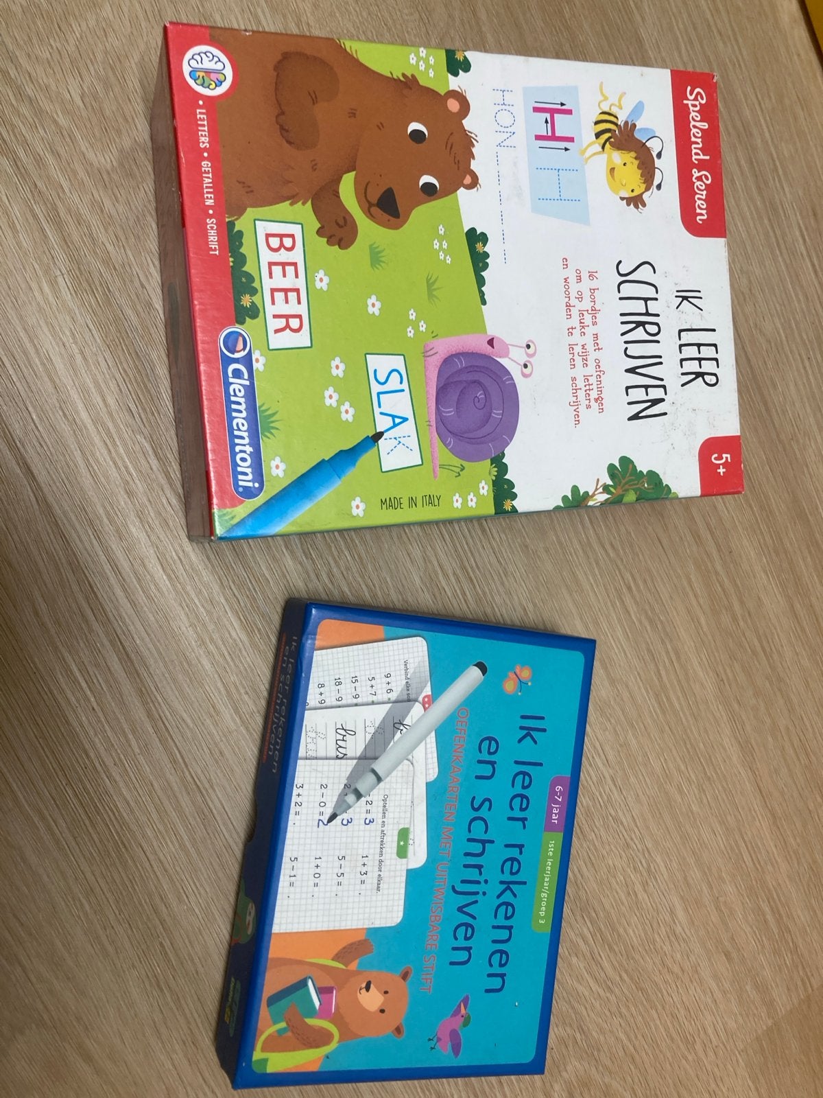 Educatieve Spellen: Leren Schrijven & Rekenen (5+ jaar), Kinderen en Baby's, Ophalen of Verzenden, Gebruikt, Taal en Lezen