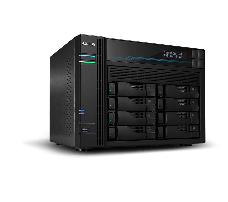 Asustor AS6508T NAS (16GB ram upgrade), Computers en Software, NAS, Zo goed als nieuw, Ophalen of Verzenden
