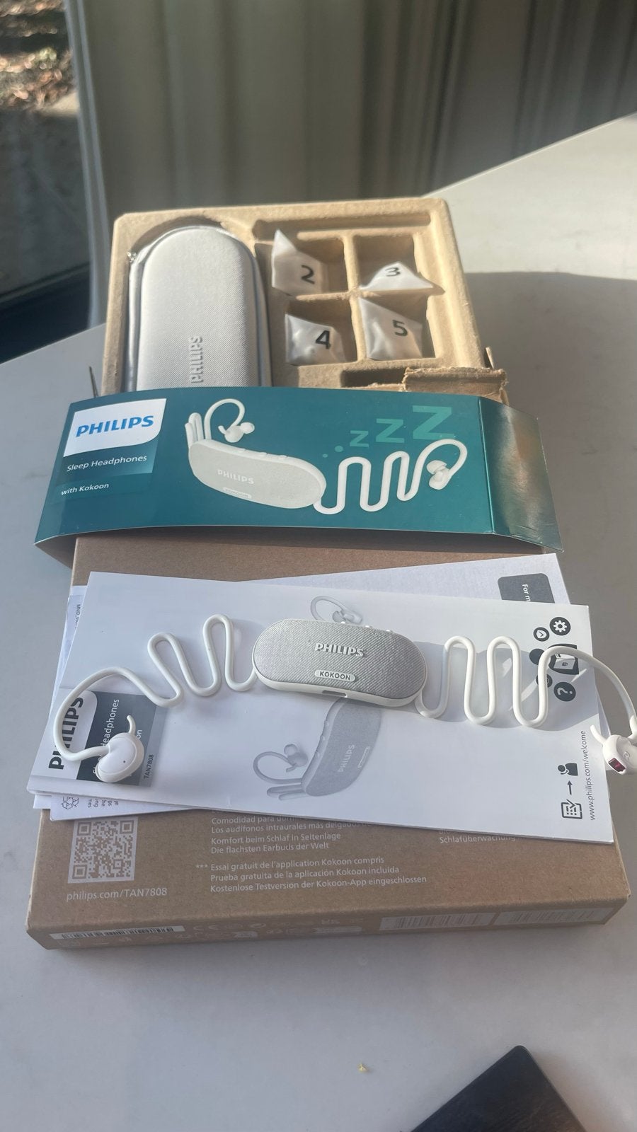 Philips Sleep Headphones met Kokoon-app ongebruikt