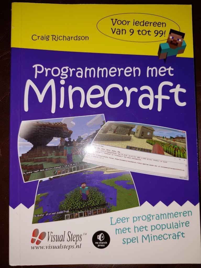 Programmeren met Minecraft - Leer Python met Minecraft, Boeken, Programmeertaal of Theorie, Verzenden, Zo goed als nieuw, Craig Richardson