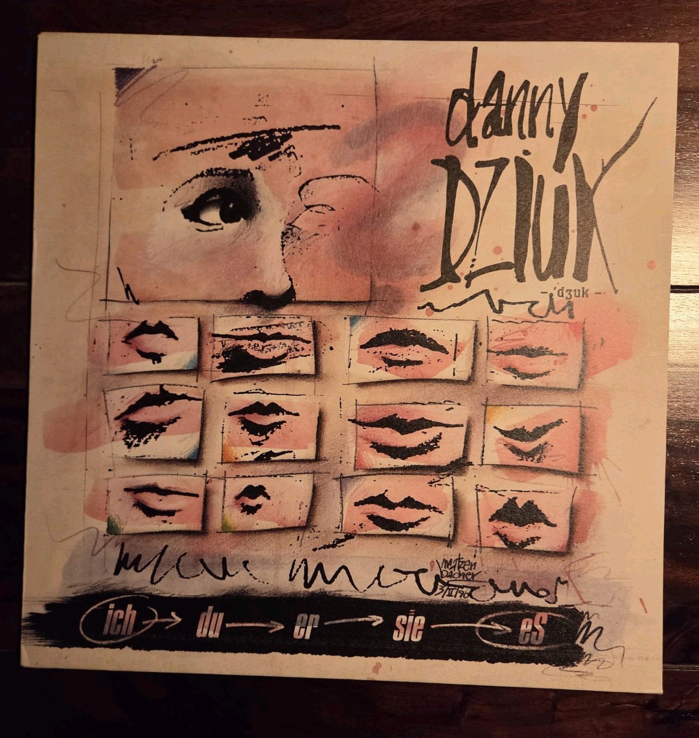 Danny dziuk ich, du, er, sie, es LP, Ophalen of Verzenden, Overige formaten